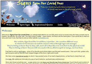 Click here to visit Signs From Our Loved Ones